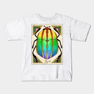 Rainbow Beetle Kids T-Shirt